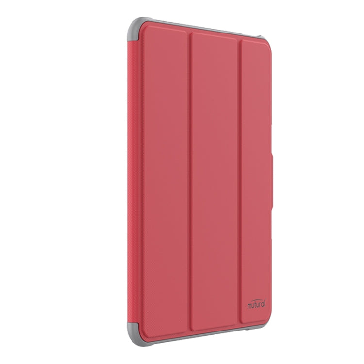 For iPad Air 11 2026 / 2025 / 2024 Mutural PC Hybrid TPU Leather Smart Tablet Case(Red) - HoMEdemic™ 