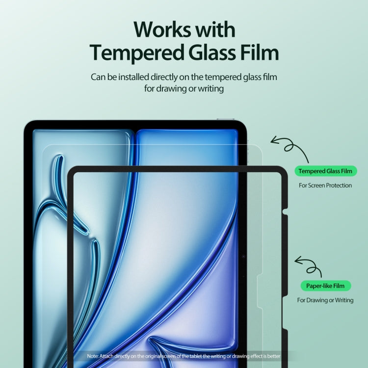 For iPad Air 13 2024 / 2025 / 2026 DUX DUCIS Naad Series Removable Paper-like Screen Protector - HoMEdemic™ 