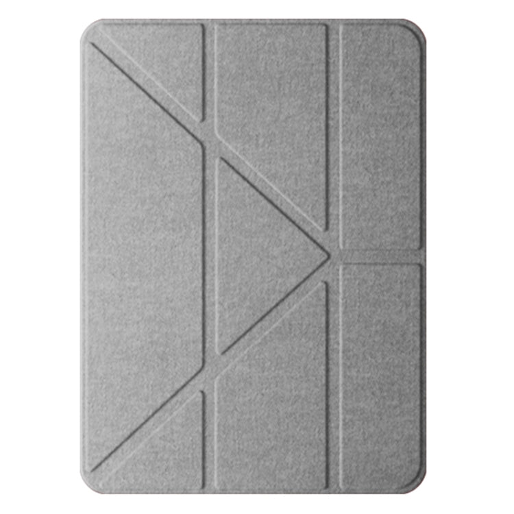 For iPad Air 13 2025 / 2024 Mutural Multi-fold Smart Leather Tablet Case(Grey) - HoMEdemic™ 