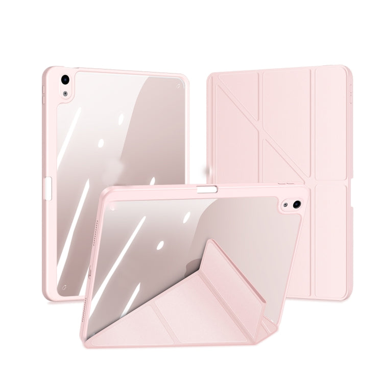 For iPad Air 2020 / Air 2022 / Air 11 2024 DUX DUCIS Magi Series Shockproof Tablet Case(Pink) - HoMEdemic™ 