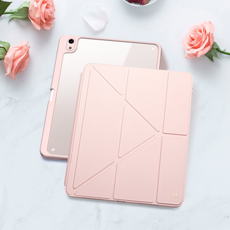 For iPad Air 2020 / Air 2022 / Air 11 2024 DUX DUCIS Magi Series Shockproof Tablet Case(Pink) - HoMEdemic™ 