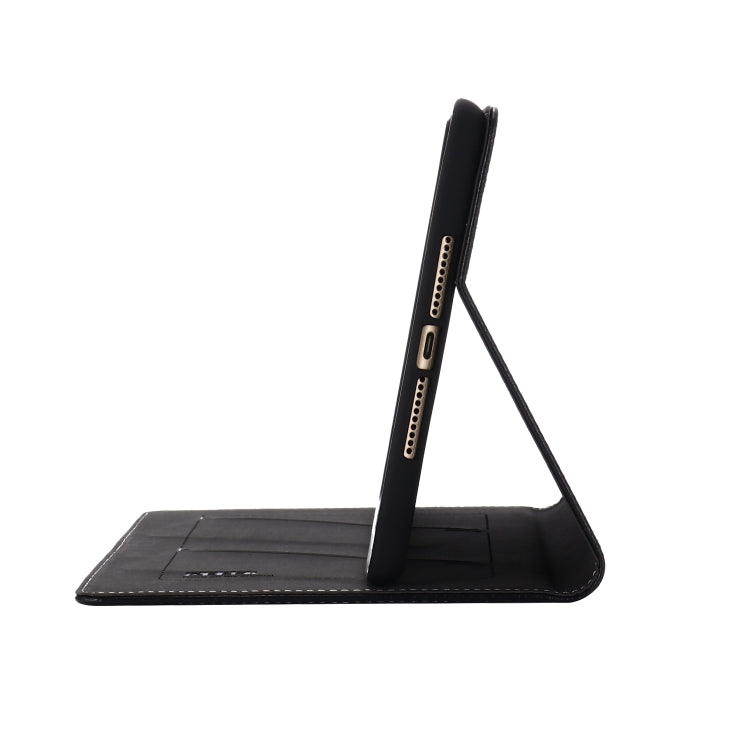 For iPad Mini 2019 & 4 & 3 & 2 & 1 GEBEI PU+TPU Horizontal Flip Protective Case with Holder & Card Slots(Black) - HoMEdemic™ 