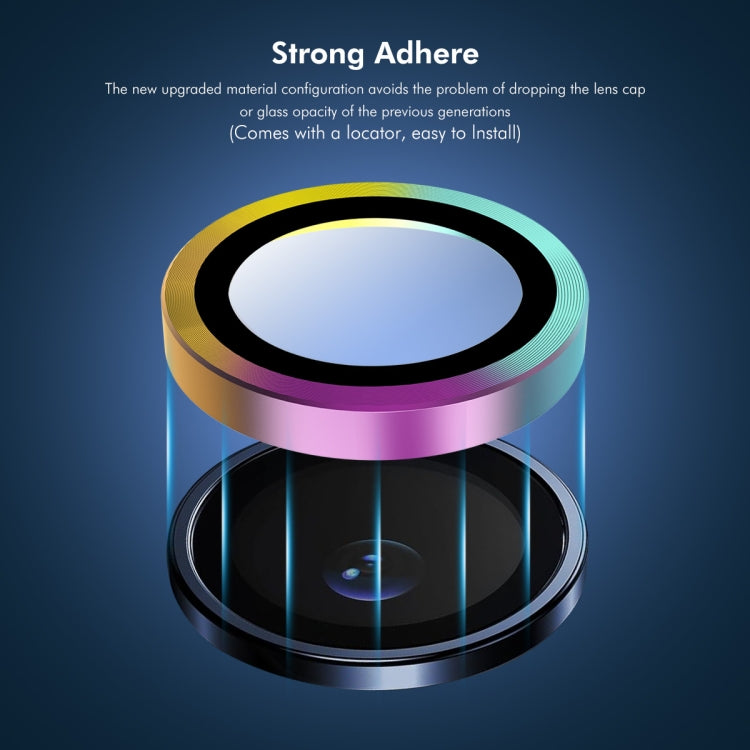 For iPad Pro 11 / 13 2025 / 2024 ENKAY Hat-Prince 9H Rear Camera Lens Aluminium Alloy Tempered Glass Film(Black) - HoMEdemic™ 