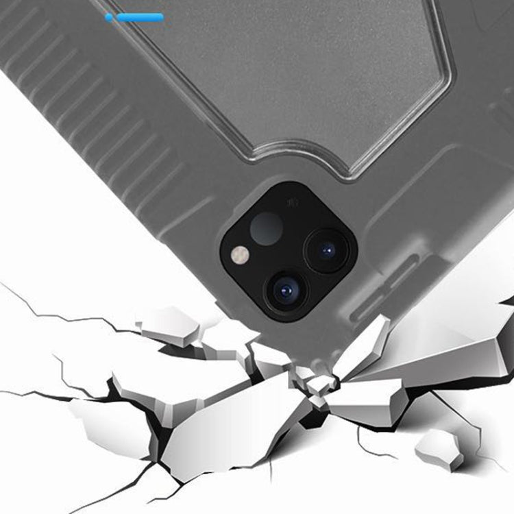 For iPad Pro 11 2022 / 2021 / 2020 Mutural Horizontal Flip Leather Tablet Case with Holder & Pen Slot(Dark Blue) - HoMEdemic™ 