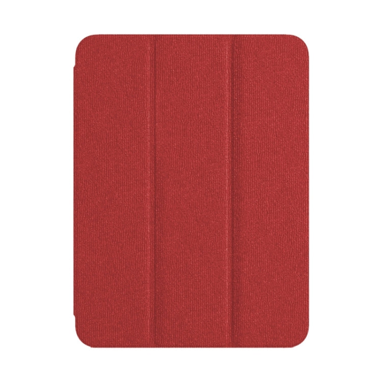 For iPad Pro 11 2022 / 2021 / 2020 ZGA Tri-Fold Voltage Smart Leather Tablet Case(Red) - HoMEdemic™ 
