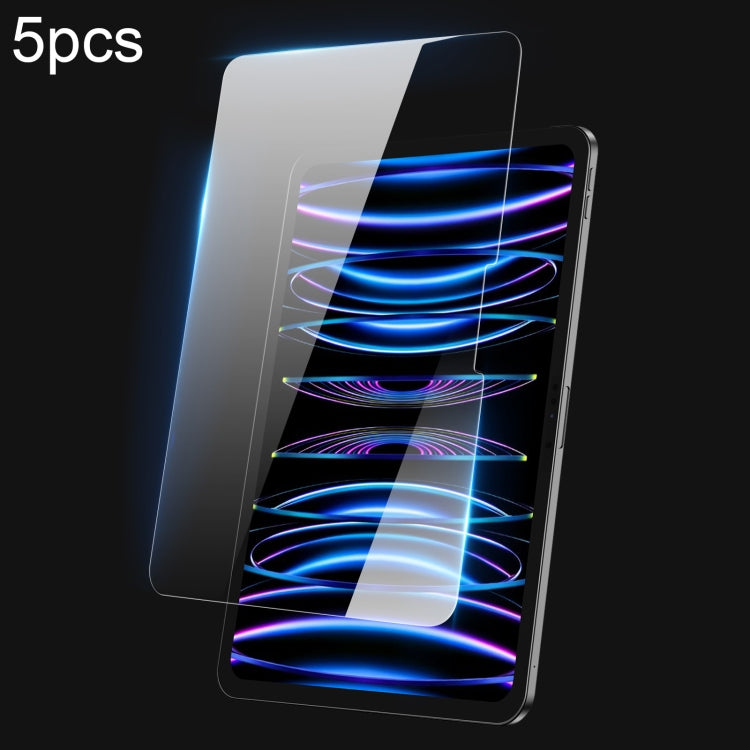 For iPad Pro 11 2025 / 2024 5pcs DUX DUCIS 0.33mm 9H HD Full Screen Tempered Glass Film - HoMEdemic™ 