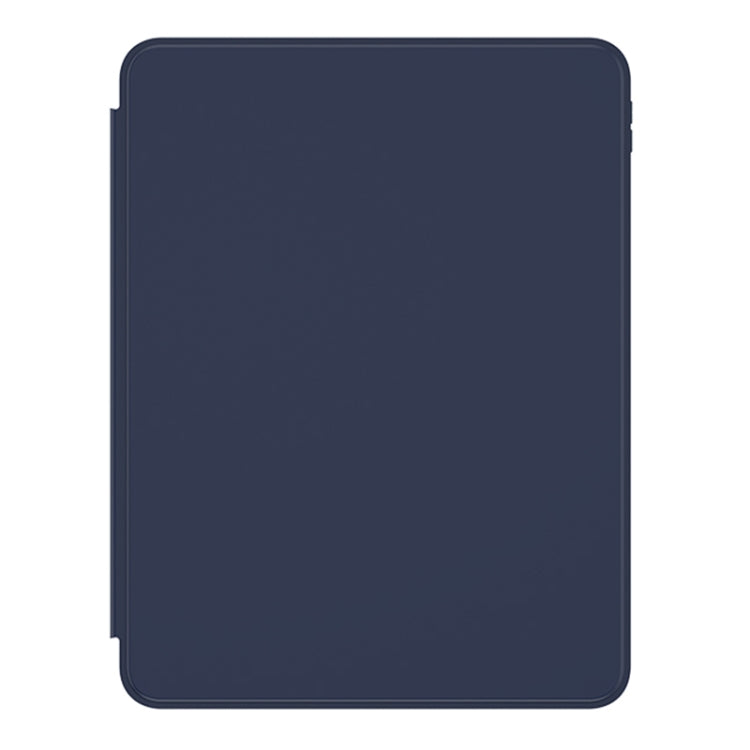 For iPad Pro 11 2025 / 2024 Mutural Jianshang Series Smart Leather Tablet Case(Dark Blue) - HoMEdemic™ 