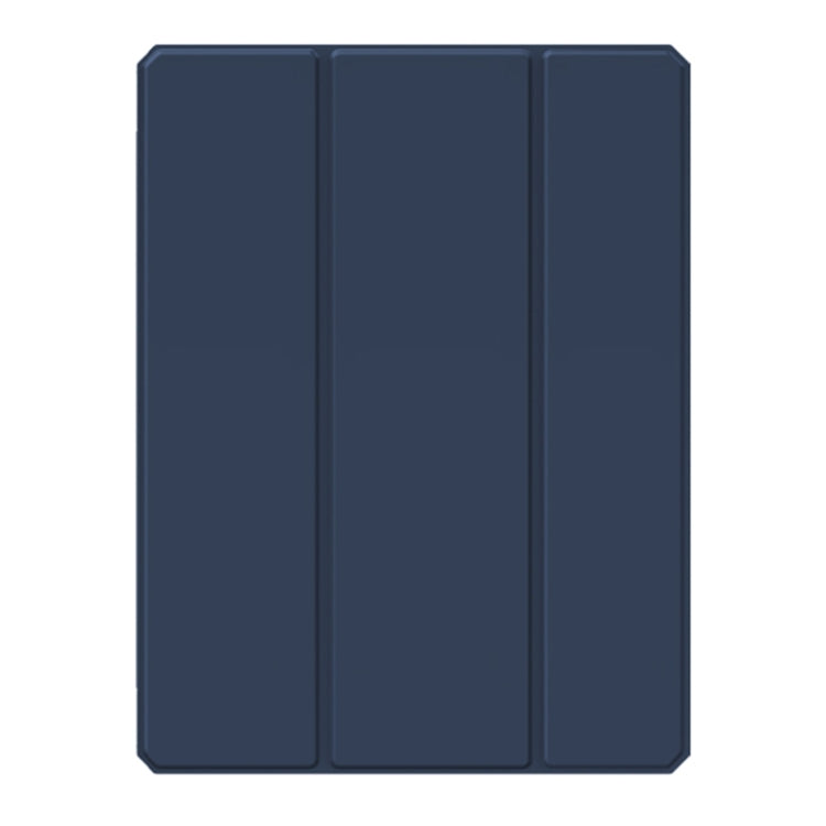 For iPad Pro 11 2025 / 2024 Mutural Pinyue Series Smart Leather Tablet Case(Dark Blue) - HoMEdemic™ 