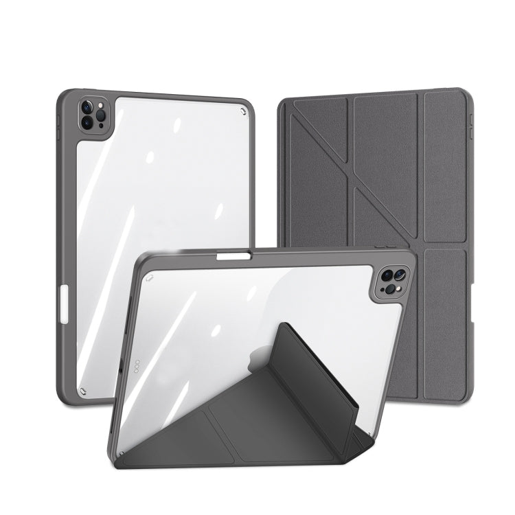 For iPad Pro 12.9 2022/2021/2020/2018 DUX DUCIS Magi Series Shockproof Tablet Case(Grey) - HoMEdemic™ 