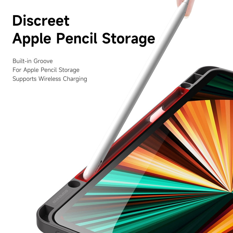 For iPad Pro 12.9 2022/2021/2020/2018 DUX DUCIS Magi Series Shockproof Tablet Case(Grey) - HoMEdemic™ 