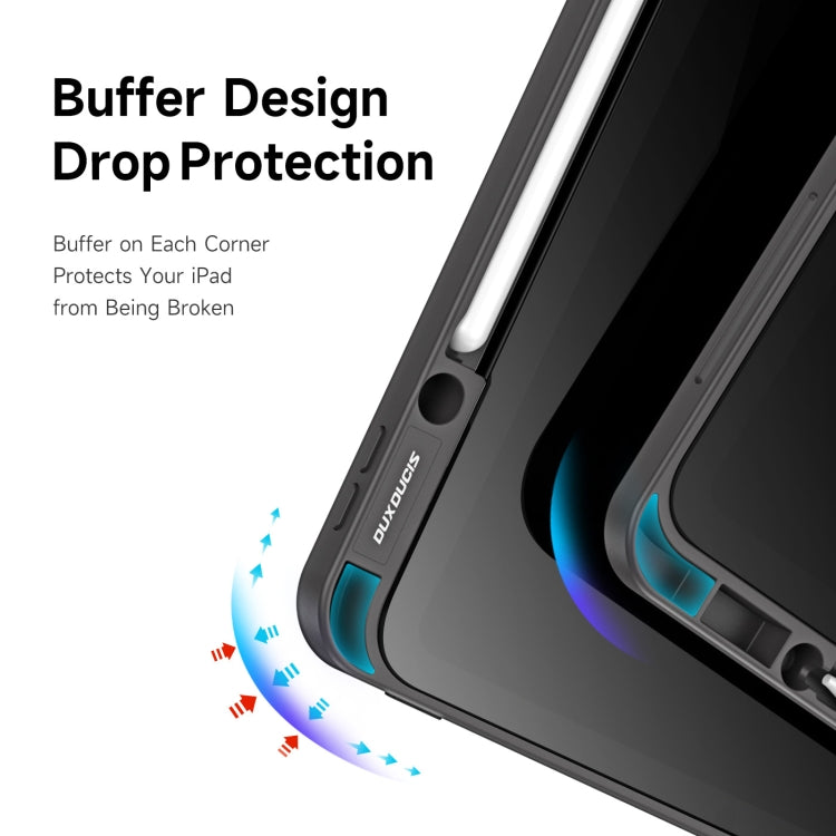 For iPad Pro 12.9 2022/2021/2020/2018 DUX DUCIS Magi Series Shockproof Tablet Case(Grey) - HoMEdemic™ 