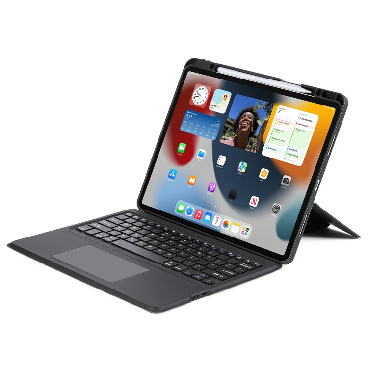 For iPad Pro 12.9 2022 / 2021 / 2020 / Air 13 2024 DUX DUCIS DK Series Magnetic Wireless Bluetooth Keyboard Tablet Case(Black) - HoMEdemic™ 