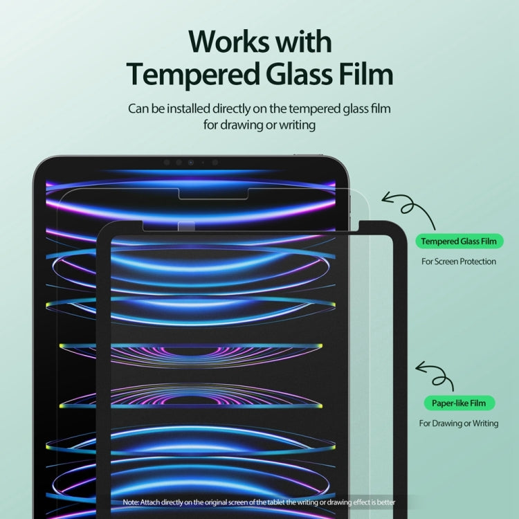 For iPad Pro 12.9 2022/2021/2020 DUX DUCIS Naad Series Removable Paper-like Screen Protector - HoMEdemic™ 