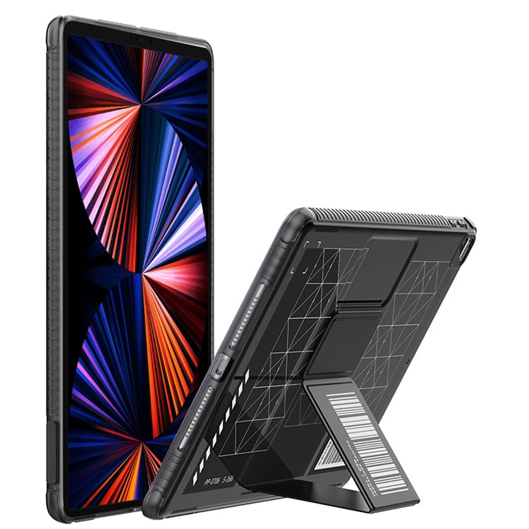 For iPad Pro 12.9 2022 / 2021 / 2020 Mutural XingTu Series Tablet Case with Holder(Black) - HoMEdemic™ 