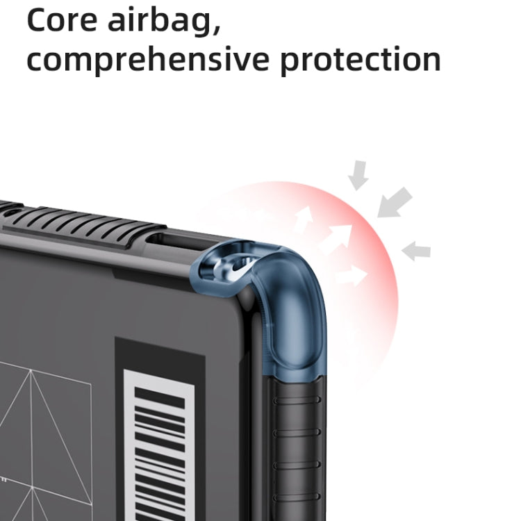 For iPad Pro 12.9 2022 / 2021 / 2020 Mutural XingTu Series Tablet Case with Holder(Sky Blue) - HoMEdemic™ 