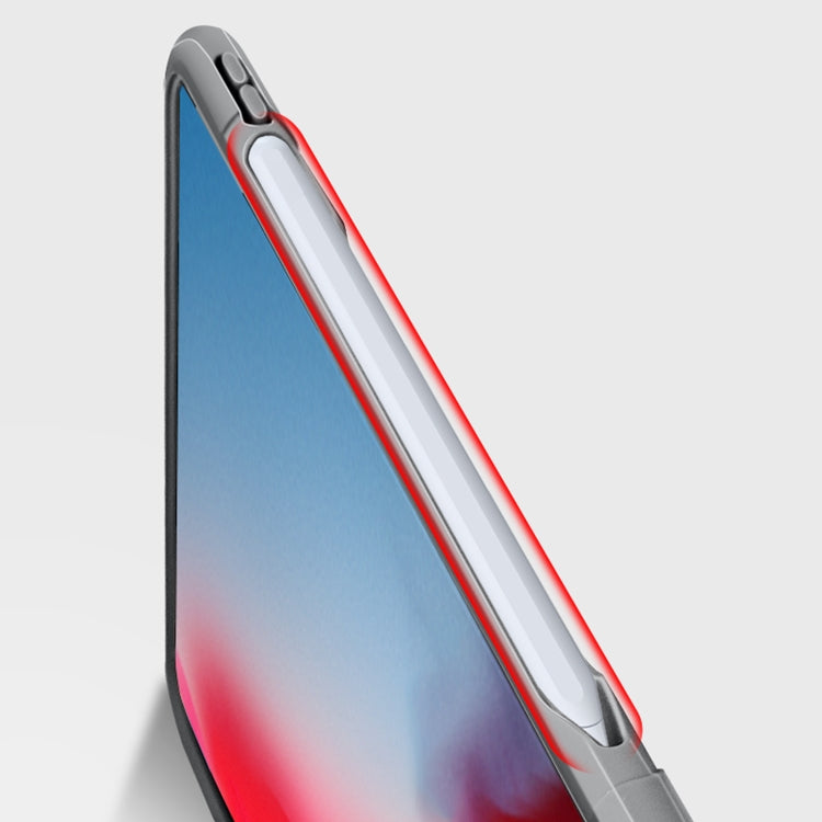 For iPad Pro 12.9 2022 / 2021 / 2020 Mutural Yagao Series PC Horizontal Flip Leather Tablet Case with Holder & Pen Slot(Red) - HoMEdemic™ 