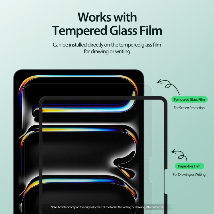 For iPad Pro 13 2025 / 2024 DUX DUCIS Naad Series Removable Paper-like Screen Protector - HoMEdemic™ 