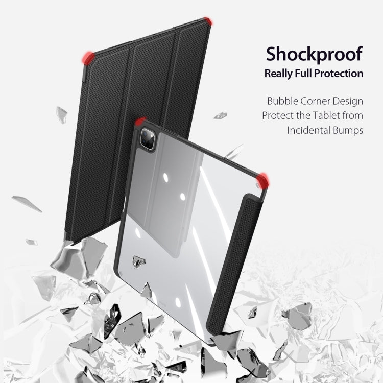 For iPad Pro 13 2025 / 2024 DUX DUCIS TOBY Series Antiskid Leather Tablet Case with Sleep / Wake-up Function(Black) - HoMEdemic™ 