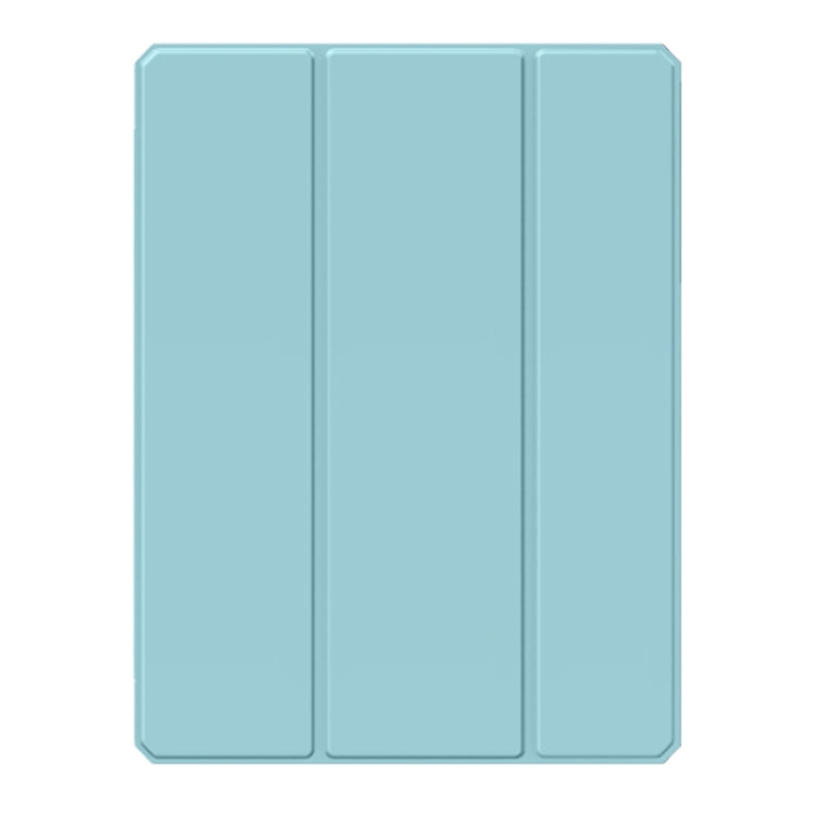 For iPad Pro 13 2025 / 2024 Mutural Pinyue Series Smart Leather Tablet Case(Sky Blue) - HoMEdemic™ 