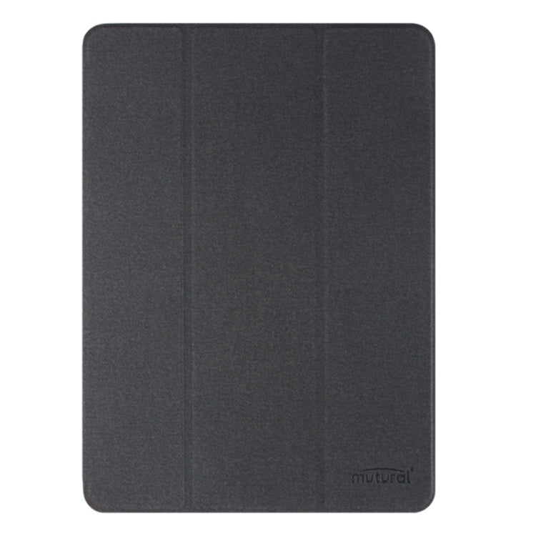 For iPad Pro 13 2025 / 2024 Mutural YASHI Series Tablet Leather Smart Case(Black) - HoMEdemic™ 