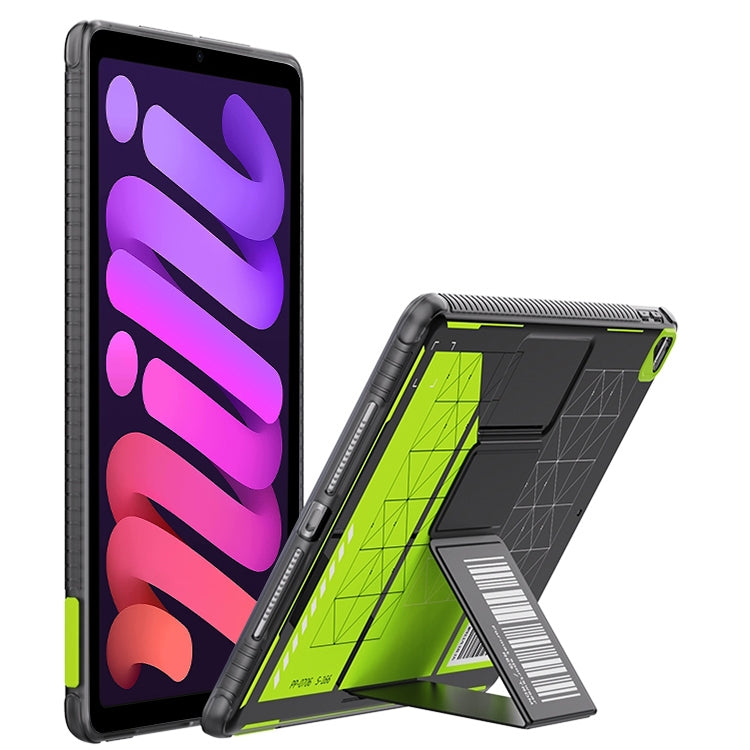 For iPad mini 6 / mini 2024 Mutural XingTu Series Tablet Case with Holder(Cyan) - HoMEdemic™ 