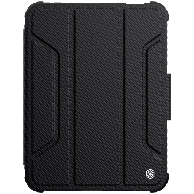 For iPad mini 6 / mini 2024 NILLKIN Bumper Pro Horizontal Flip Tablet Case with Pen Slot & Holder & Sleep / Wake-up Function(Black) - HoMEdemic™ 