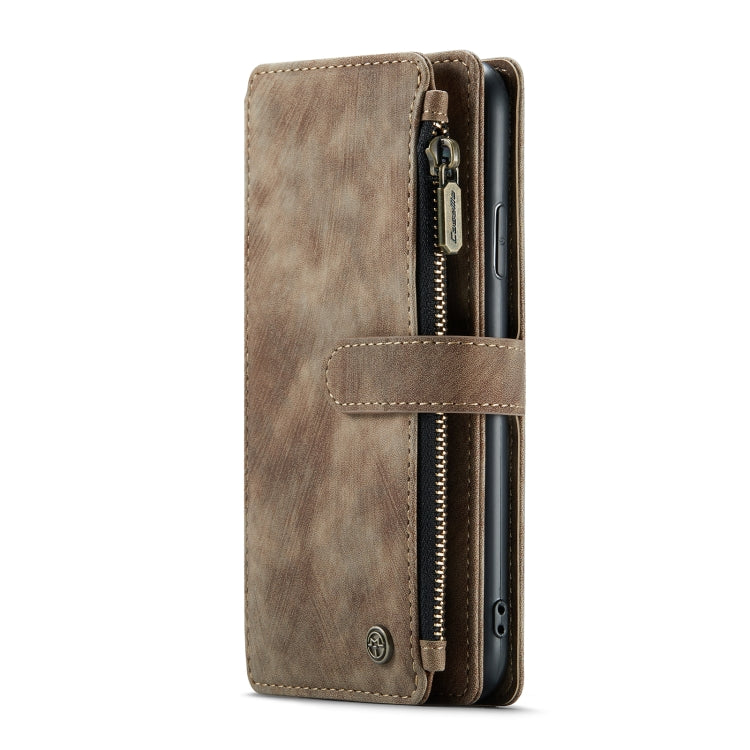 For iPhone 11 CaseMe-C30 PU + TPU Multifunctional Horizontal Flip Leather Case with Holder & Card Slot & Wallet & Zipper Pocket (Brown) - HoMEdemic™ 