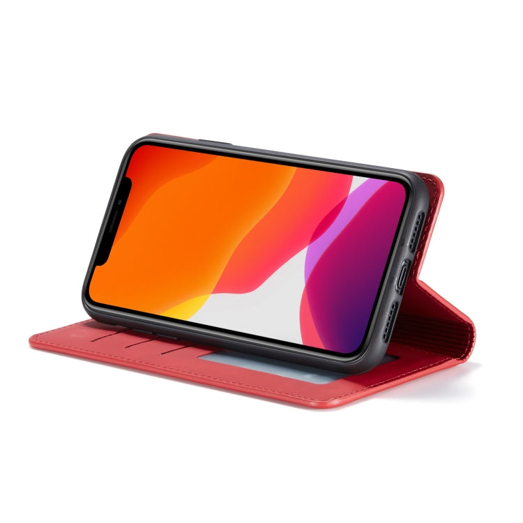 For iPhone 11 Forwenw Dream Series Oil Edge Strong Magnetism Horizontal Flip Leather Case with Holder & Card Slots & Wallet & Photo Frame(Red) - HoMEdemic™ 