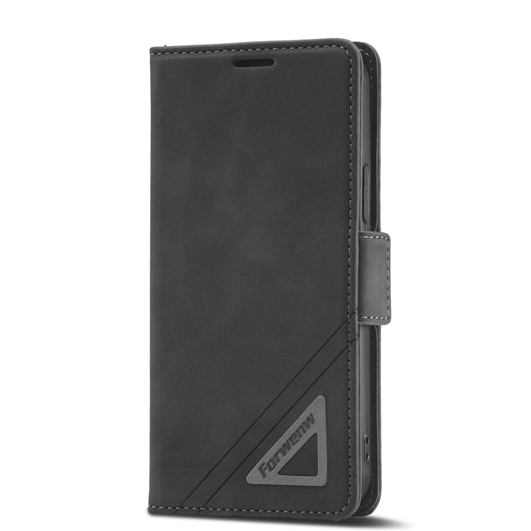 For iPhone 11 Forwenw Dual-side Buckle Leather Phone Case (Black) - HoMEdemic™ 