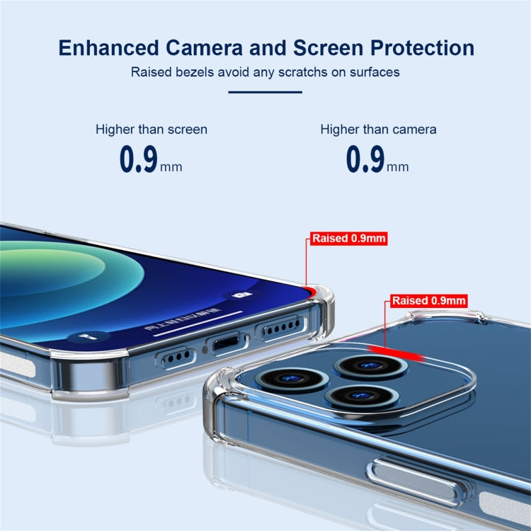 For iPhone 11 Hat-Prince ENKAY Clear TPU Shockproof Airbag Soft Case + Camera Lens Glass Film - HoMEdemic™ 