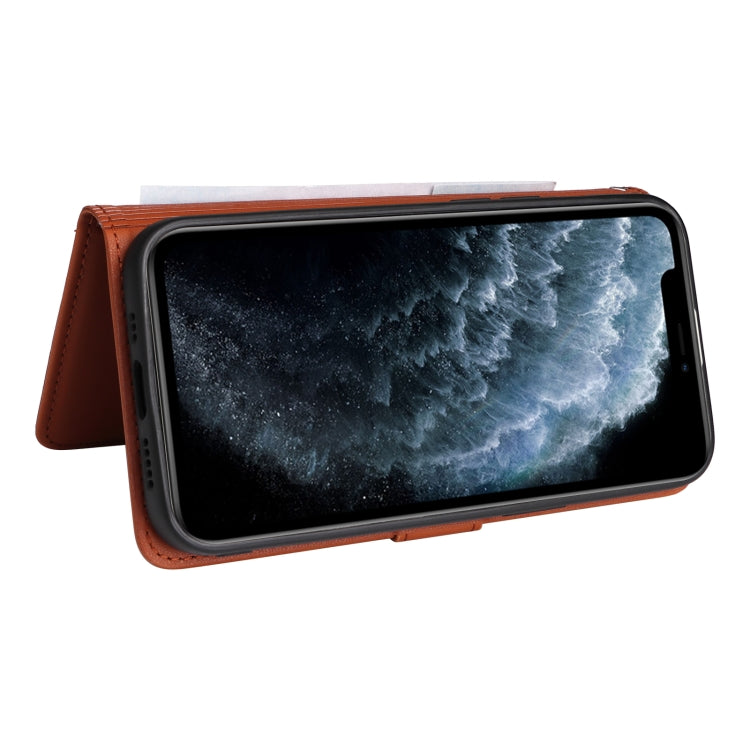 For iPhone 11 Pro BETOPNICE BN-005 2 in 1 Detachable Imitate Genuine Leather Phone Case(Brown) - HoMEdemic™ 