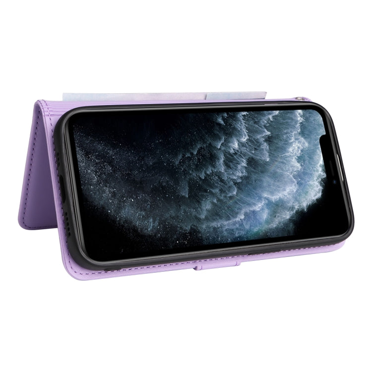 For iPhone 11 Pro BETOPNICE BN-005 2 in 1 Detachable Imitate Genuine Leather Phone Case(Light Purple) - HoMEdemic™ 