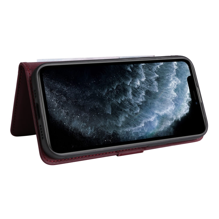 For iPhone 11 Pro BETOPNICE BN-005 2 in 1 Detachable Imitate Genuine Leather Phone Case(Wine Red) - HoMEdemic™ 