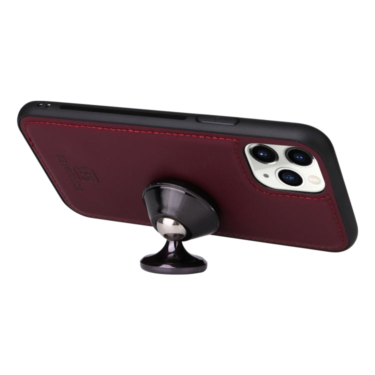 For iPhone 11 Pro BETOPNICE BN-005 2 in 1 Detachable Imitate Genuine Leather Phone Case(Wine Red) - HoMEdemic™ 
