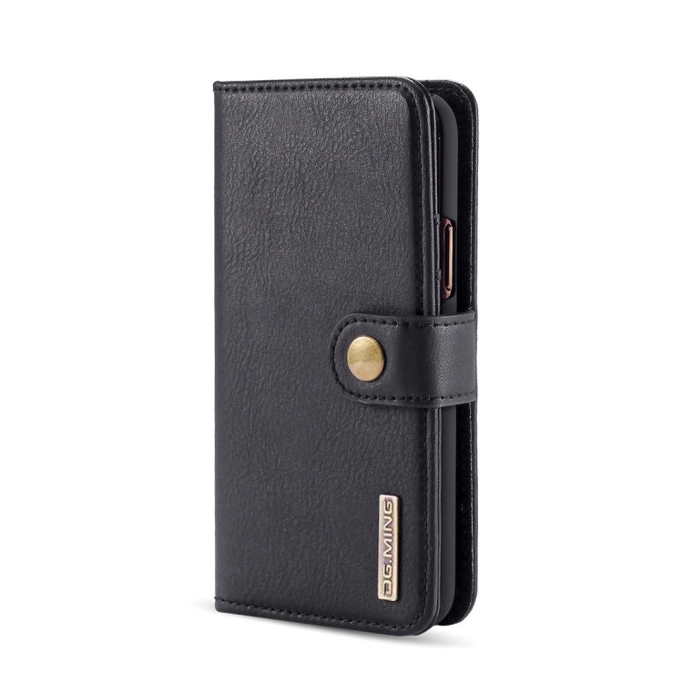 For iPhone 11 Pro DG.MING Crazy Horse Texture Flip Detachable Magnetic Leather Case with Holder & Card Slots & Wallet (Black) - HoMEdemic™ 