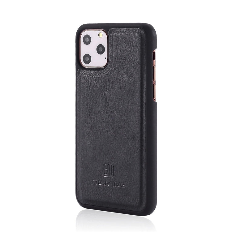 For iPhone 11 Pro DG.MING Crazy Horse Texture Flip Detachable Magnetic Leather Case with Holder & Card Slots & Wallet (Black) - HoMEdemic™ 