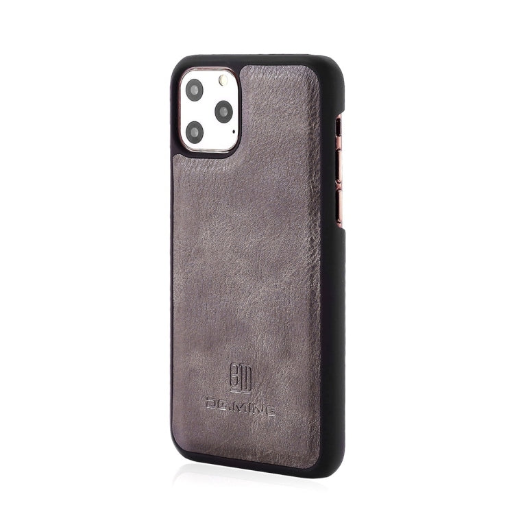 For iPhone 11 Pro DG.MING Crazy Horse Texture Flip Detachable Magnetic Leather Case with Holder & Card Slots & Wallet (Grey) - HoMEdemic™ 