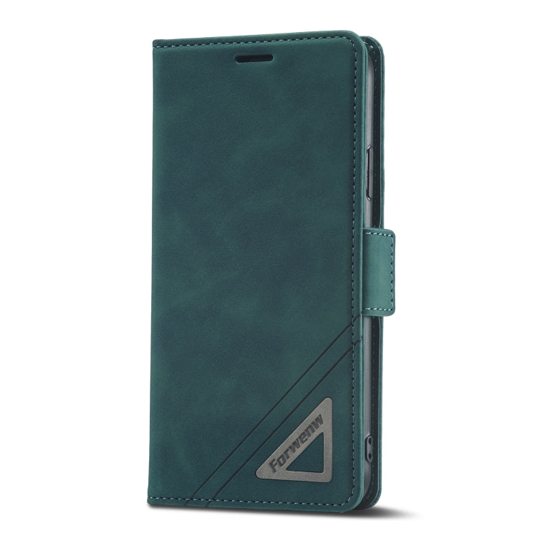 For iPhone 11 Pro Forwenw Dual-side Buckle Leather Phone Case (Dark Cyan) - HoMEdemic™ 