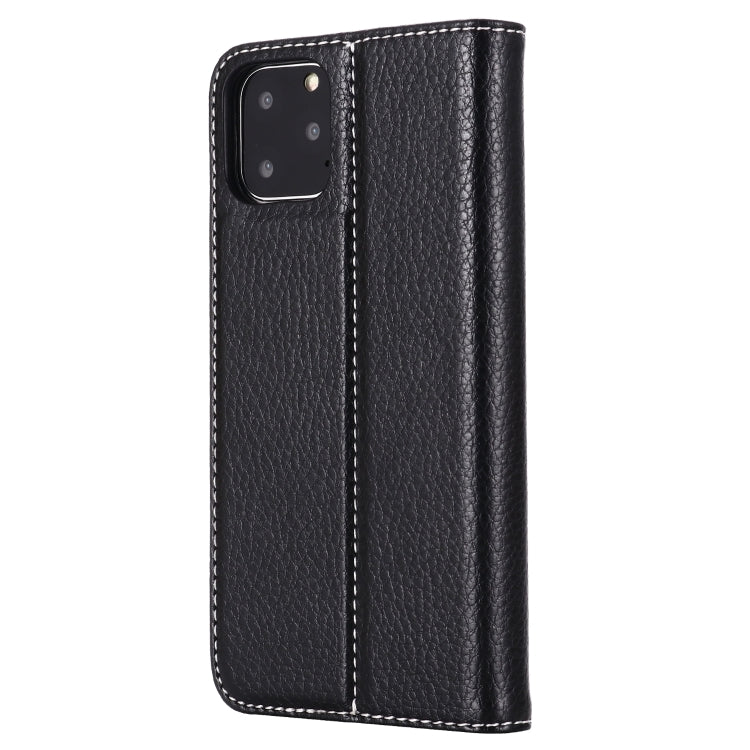 For iPhone 11 Pro GEBEI PU+TPU Horizontal Flip Protective Case with Holder & Card Slots(Black) - HoMEdemic™ 