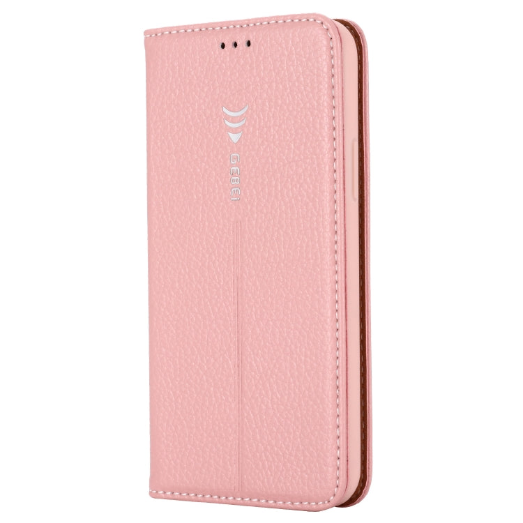 For iPhone 11 Pro GEBEI PU+TPU Horizontal Flip Protective Case with Holder & Card Slots(Rose Gold) - HoMEdemic™ 