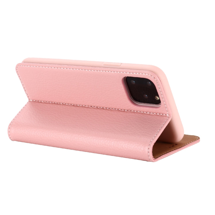 For iPhone 11 Pro GEBEI PU+TPU Horizontal Flip Protective Case with Holder & Card Slots(Rose Gold) - HoMEdemic™ 