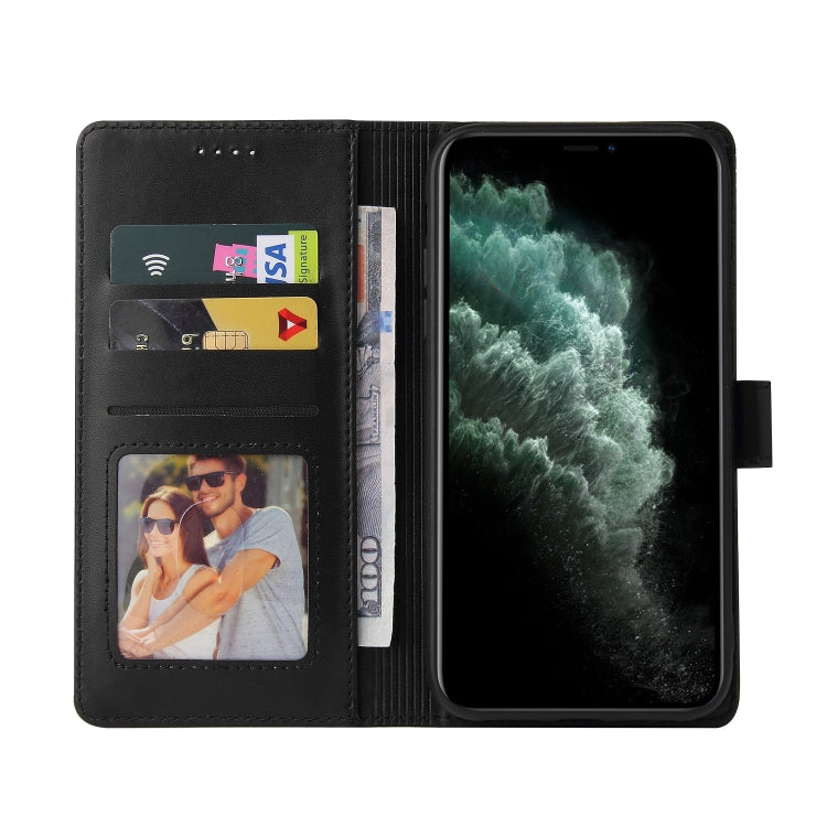 For iPhone 11 Pro GQUTROBE Skin Feel Magnetic Leather Phone Case (Black) - HoMEdemic™ 