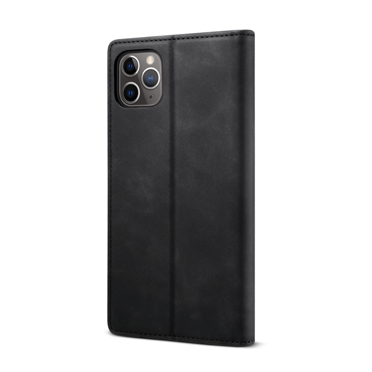 For iPhone 11 Pro GUSSIM GS-001 Business Style Horizontal Flip Skin Feel PU Leather Case with Holder & Card Slots & Wallet & Photo Frame (Black) - HoMEdemic™ 