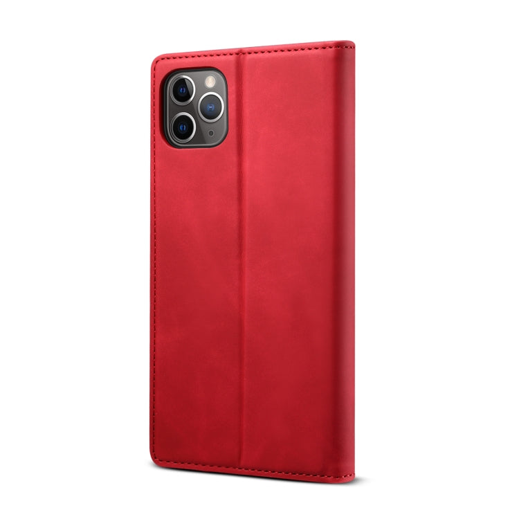 For iPhone 11 Pro GUSSIM GS-001 Business Style Horizontal Flip Skin Feel PU Leather Case with Holder & Card Slots & Wallet & Photo Frame (Red) - HoMEdemic™ 