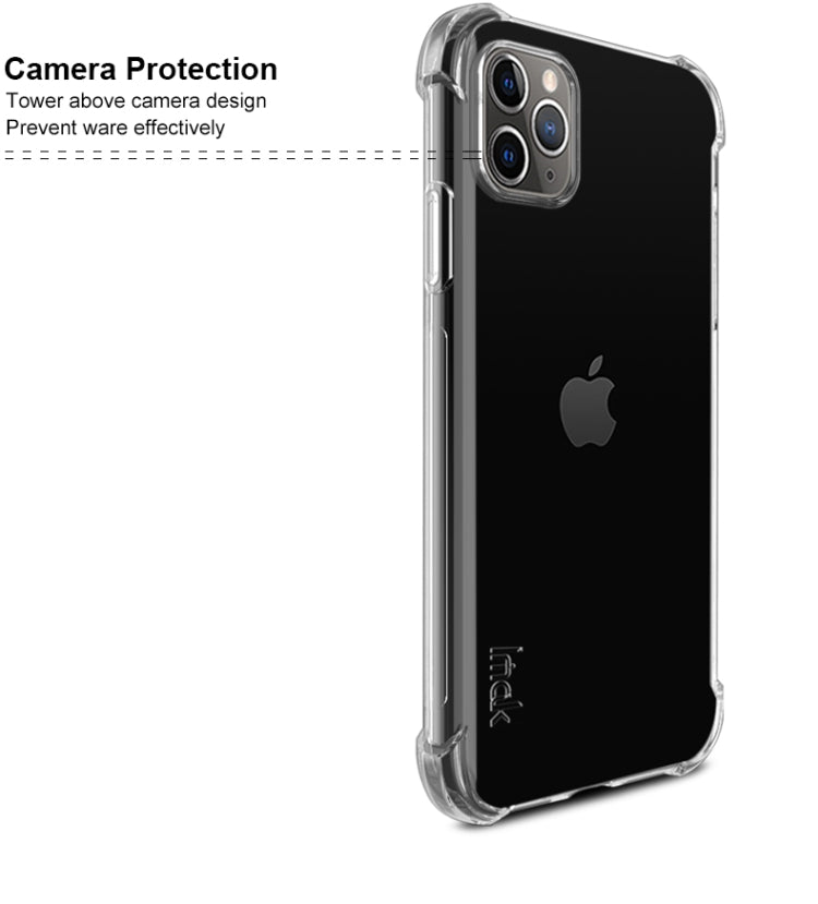 For iPhone 11 Pro IMAK All-inclusive Shockproof Airbag TPU Case, with Screen Protector(Black) - HoMEdemic™ 