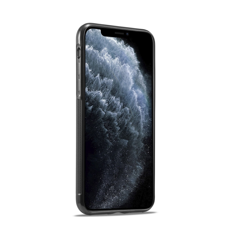 For iPhone 11 Pro LC.IMEEKE 3 in 1 Carbon Fiber Texture Shockproof Phone Case(Black) - HoMEdemic™ 