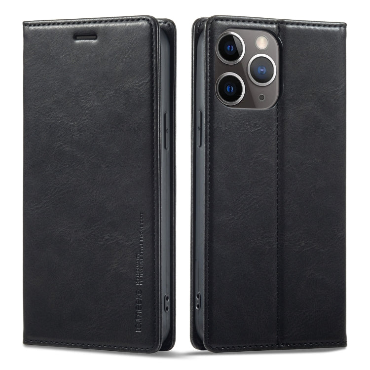 For iPhone 11 Pro LC.IMEEKE RFID Anti-theft Leather Phone Case(Black) - HoMEdemic™ 