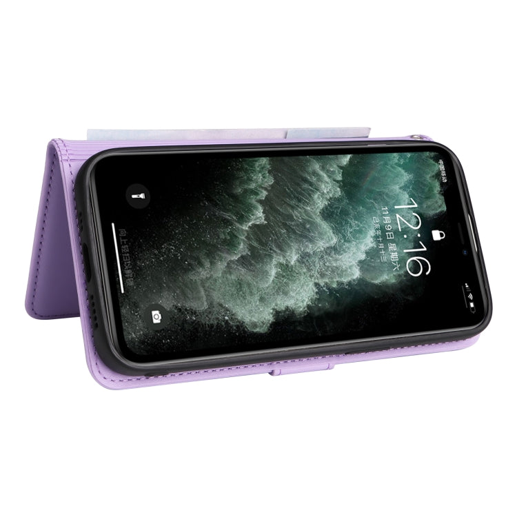 For iPhone 11 Pro Max BETOPNICE BN-005 2 in 1 Detachable Imitate Genuine Leather Phone Case(Light Purple) - HoMEdemic™ 