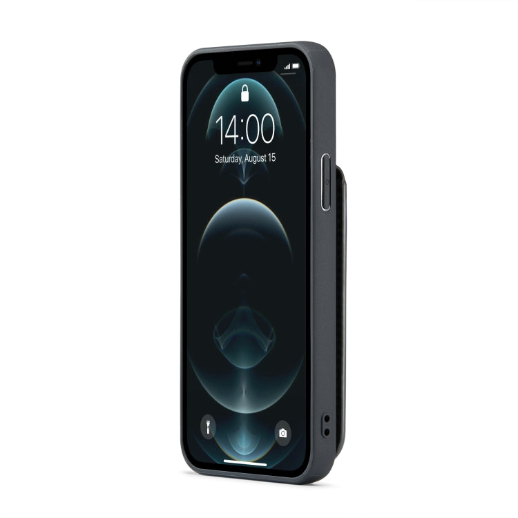 For iPhone 11 Pro Max Fierre Shann Crazy Horse Card Holder Back Cover PU Phone Case(Black) - HoMEdemic™ 