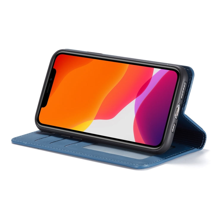 For iPhone 11 Pro Max Forwenw Dream Series Oil Edge Strong Magnetism Horizontal Flip Leather Case with Holder & Card Slots & Wallet & Photo Frame(Blue) - HoMEdemic™ 